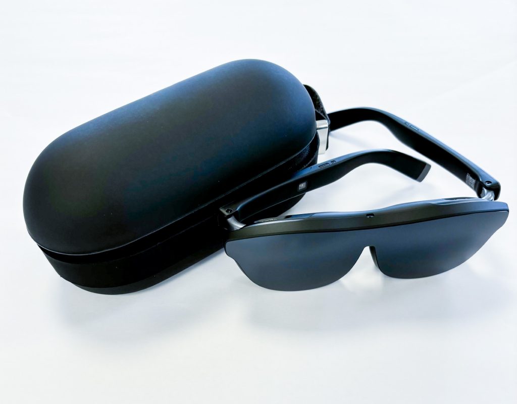 Lunette compatible avec le Liberty Scan :Photo des lunettes échographiques